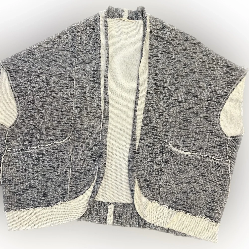 Soft Surroundings Women’s Cardigan Grasse Open Front Sleeveless Sweater Sz L/XL - Picture 16 of 16